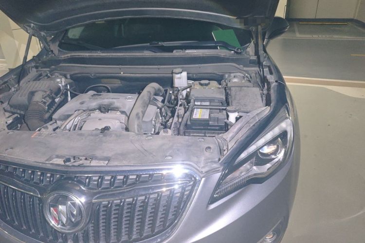 Used Buick Envision 2018 28T Four-Wheel Drive Elite Version Engine Bay Left
