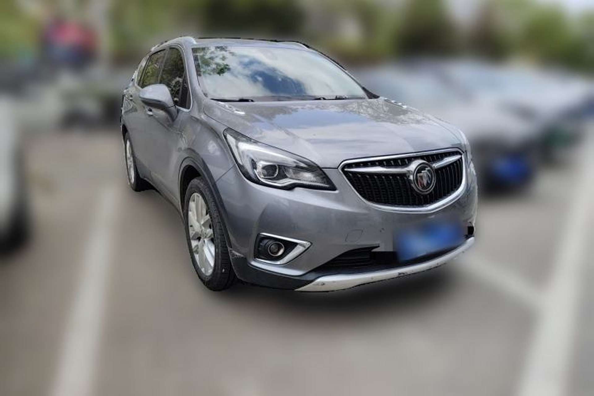 Used Buick Envision 2018 28T Four-Wheel Drive Luxury Model Front Right 45 Deg