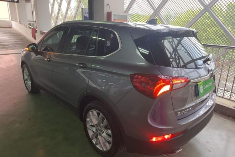 Used Buick Envision 2018 28T Four-Wheel Drive Elite Version Rear Left 45 Deg