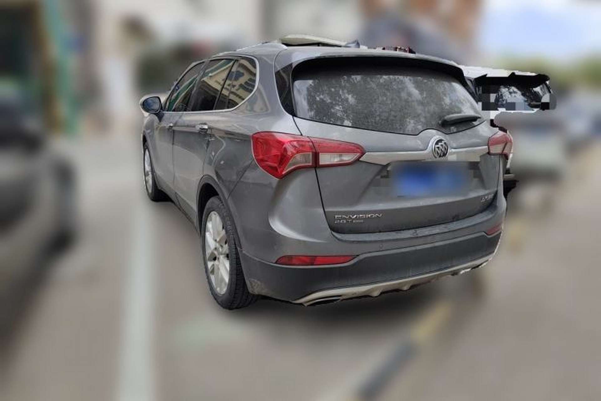 Used Buick Envision 2018 28T Four-Wheel Drive Luxury Model Rear Left 45 Deg