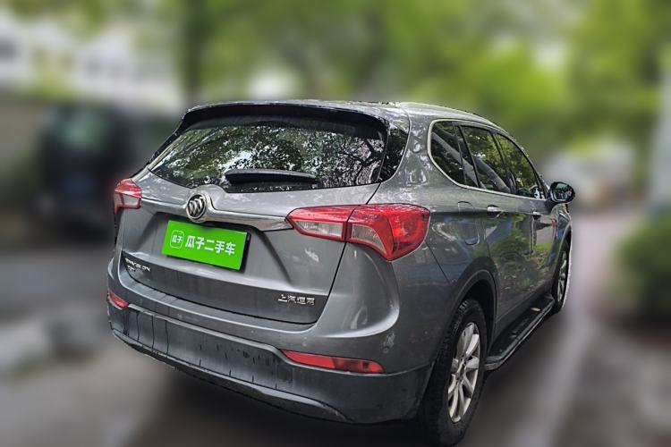 Used Buick Envision 2018 20T Two-Wheel-Drive Elite Model Rear Right 45 Deg