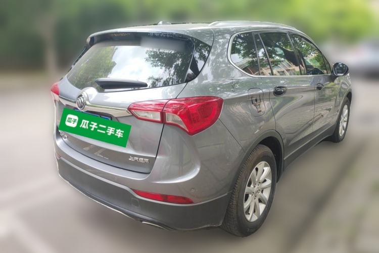 Used Buick Envision 2018 20T Two-Wheel-Drive Elite Model Rear Right 45 Deg