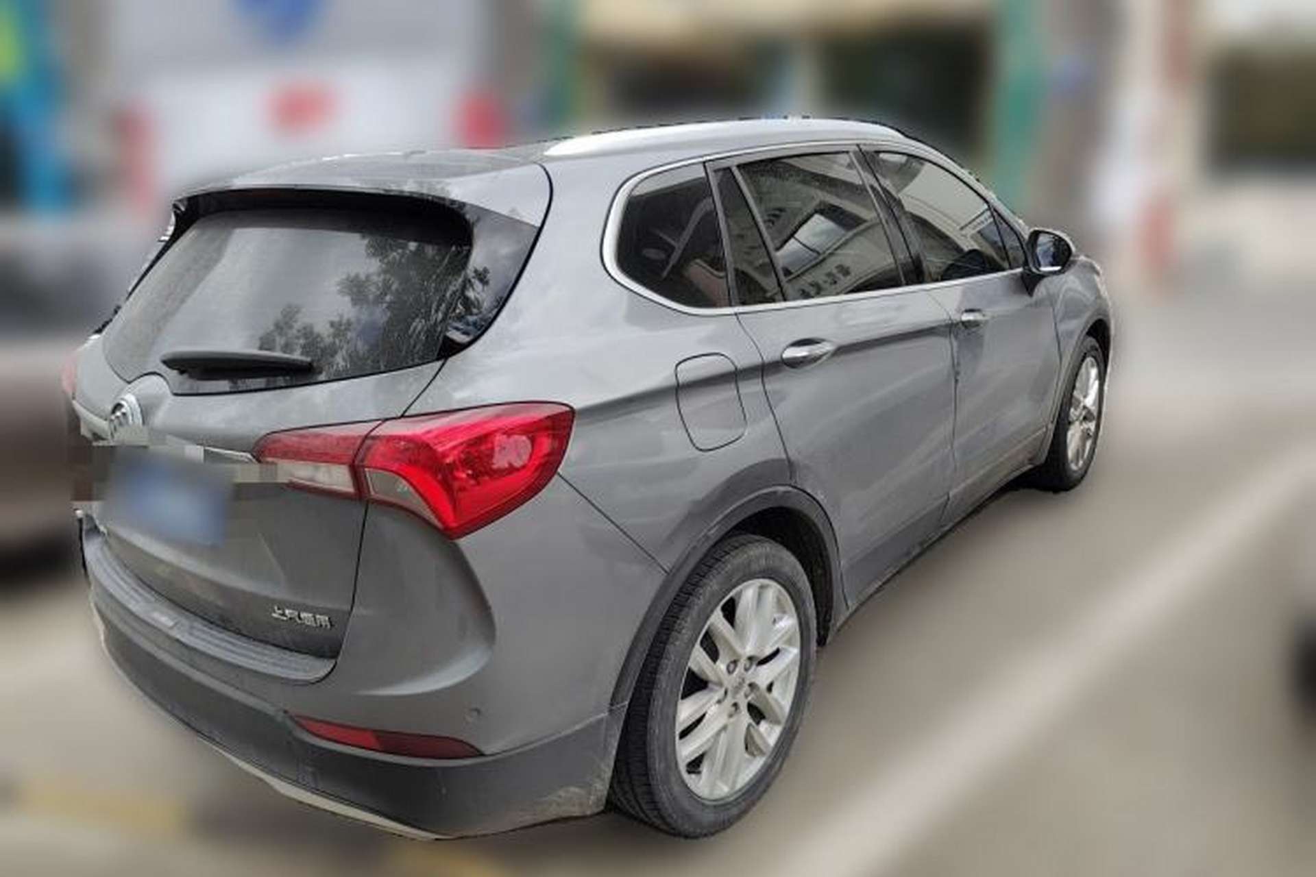 Used Buick Envision 2018 28T Four-Wheel Drive Luxury Model Rear Right 45 Deg