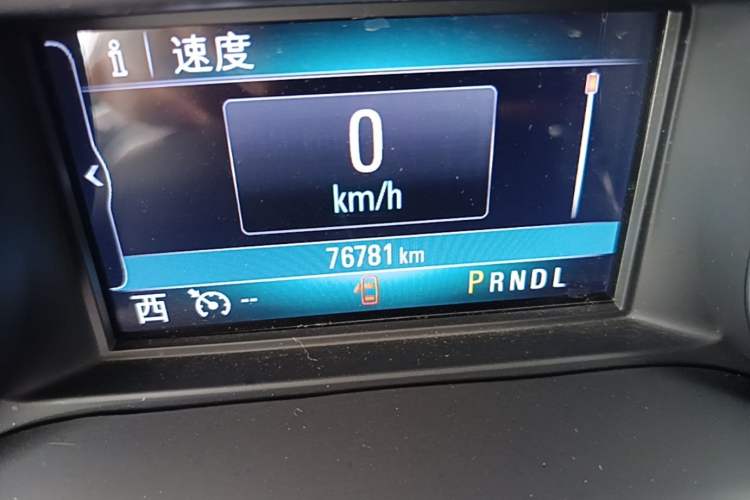 Used Buick Envision 2018 28T Four-Wheel Drive Elite Version Odometer Close Up