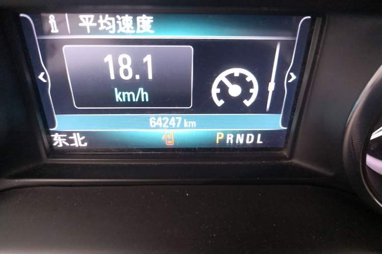 Used Buick Envision 2018 20T Two-Wheel Drive Luxury Model Odometer Close Up