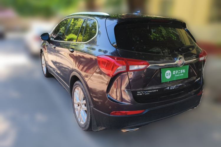 Used Buick Envision 2018 28T Four-Wheel Drive Elite Version Rear Left 45 Deg