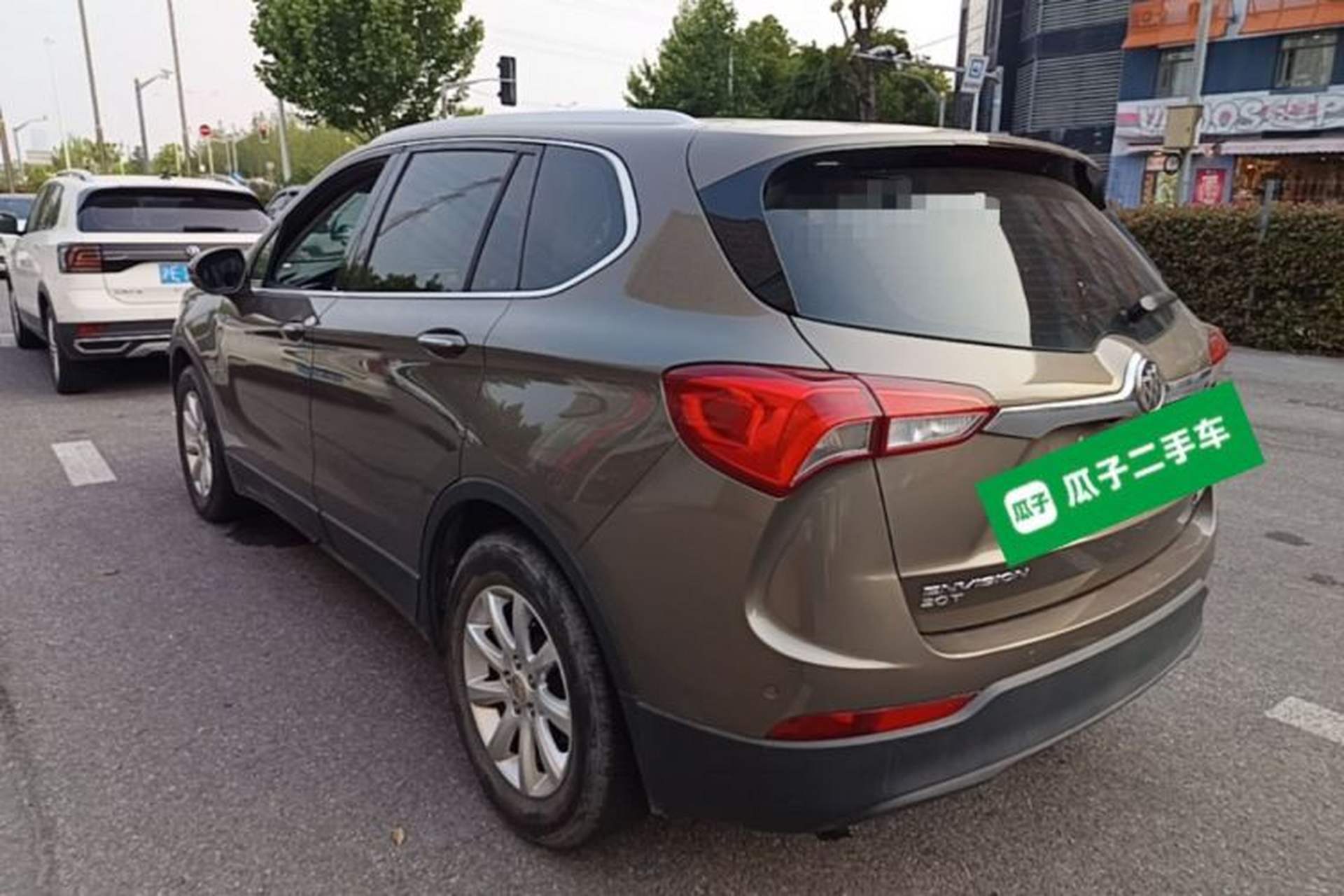 Used Buick Envision 2018 20T Two-Wheel-Drive Elite Model Rear Left 45 Deg
