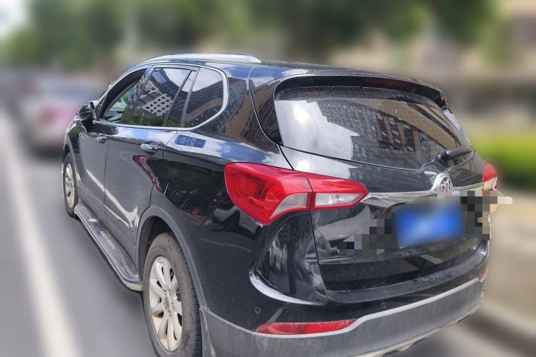 Used Buick Envision 2018 20T Two-Wheel-Drive Elite Model Rear Left 45 Deg