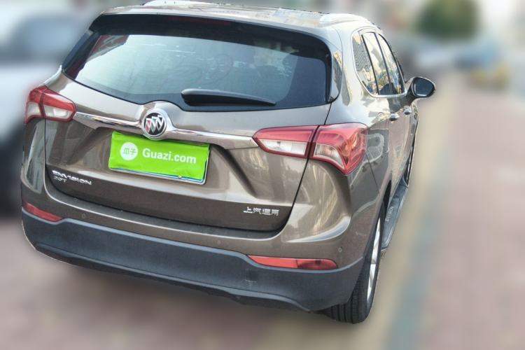 Used Buick Envision 2018 20T Two-Wheel-Drive Elite Model Rear Right 45 Deg