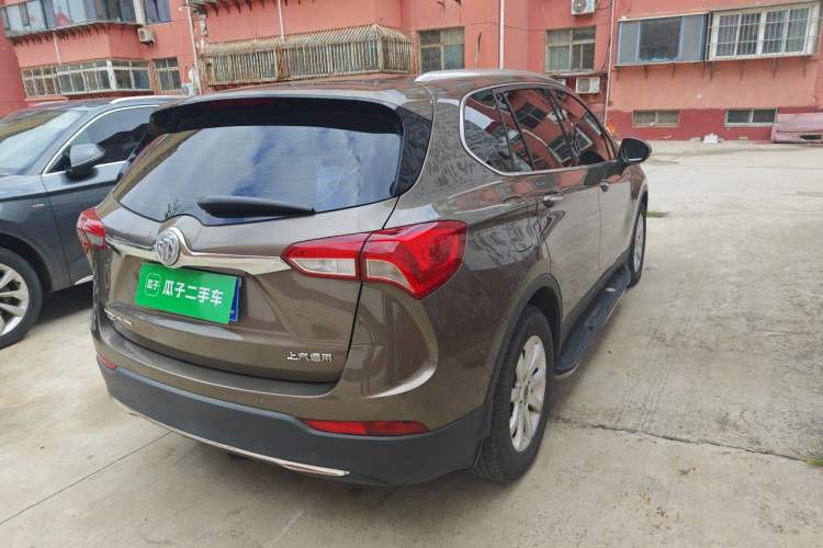 Used Buick Envision 2018 20T Two-Wheel-Drive Elite Model Rear Right 45 Deg