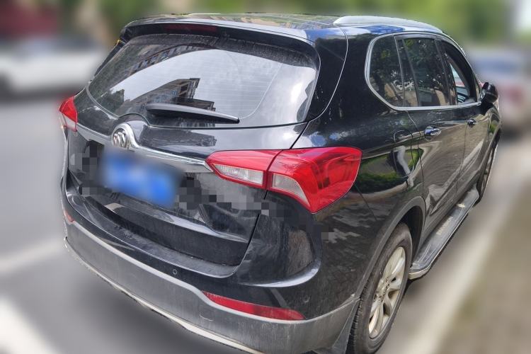 Used Buick Envision 2018 20T Two-Wheel-Drive Elite Model Rear Right 45 Deg