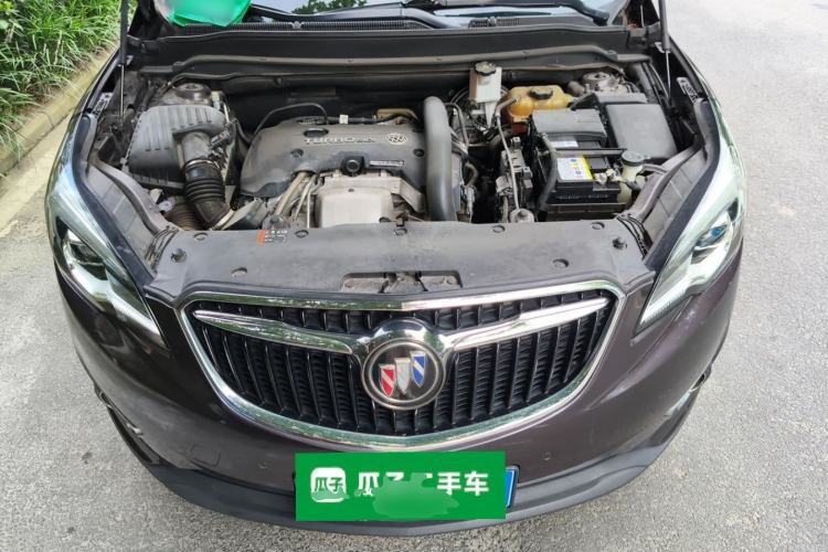 Used Buick Envision 2018 28T Four-Wheel Drive Luxury Model Engine Bay