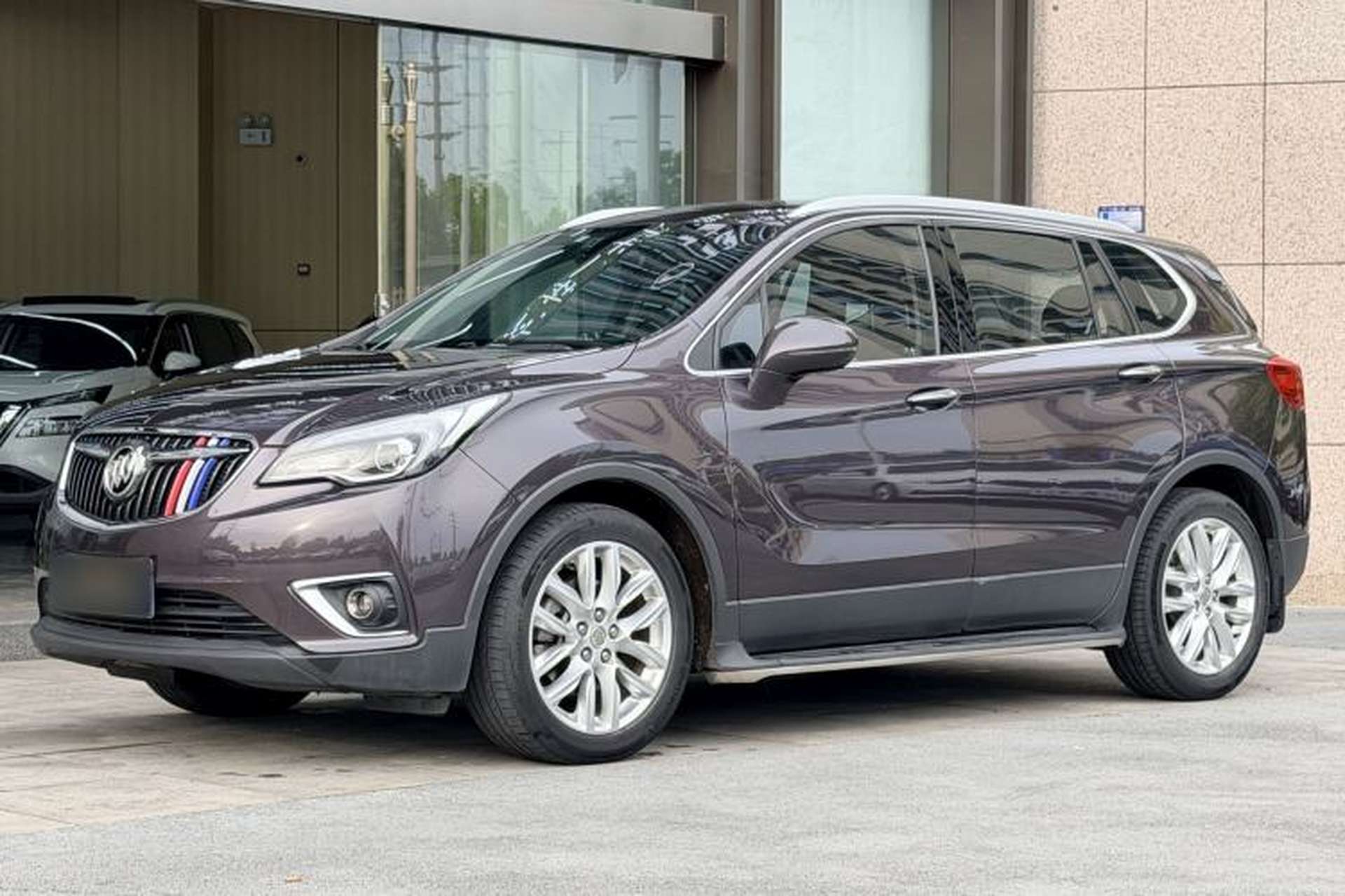 Used Buick Envision 2018 28T Four-Wheel Drive Elite Version Front Left 45 Deg
