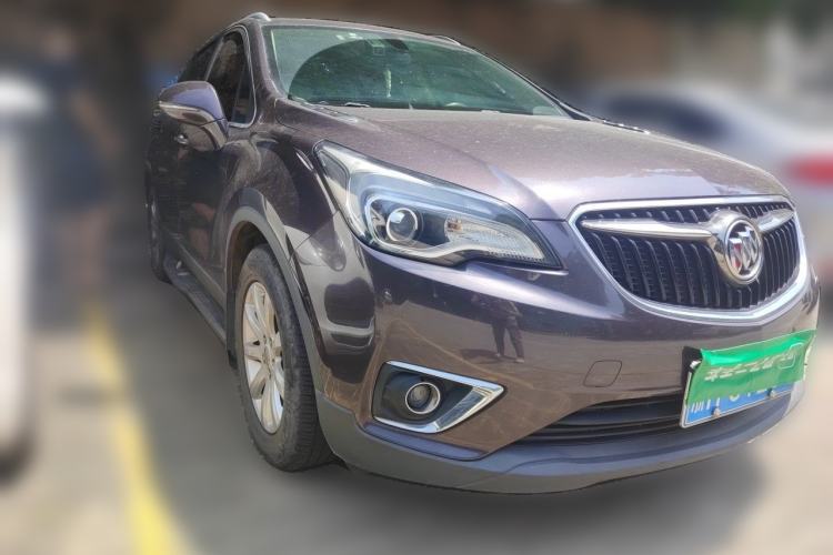 Used Buick Envision 2018 20T Two-Wheel-Drive Elite Model Front Right 45 Deg