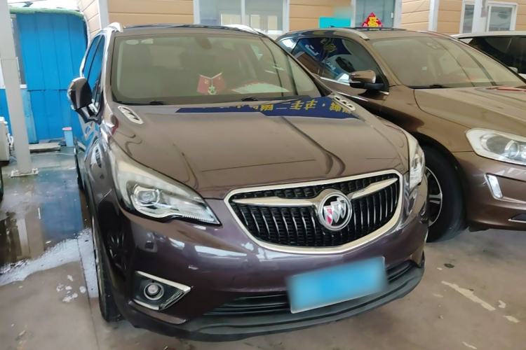 Used Buick Envision 2018 28T Four-Wheel Drive Elite Version Front Right 45 Deg