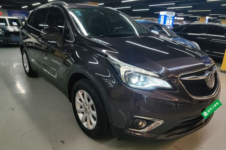 Used Buick Envision 2018 20T Two-Wheel-Drive Elite Model Front Right 45 Deg