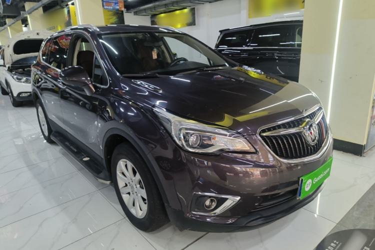 Used Buick Envision 2018 20T Two-Wheel-Drive Elite Model Front Right 45 Deg