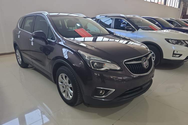 Used Buick Envision 2018 20T Two-Wheel-Drive Elite Model Front Right 45 Deg
