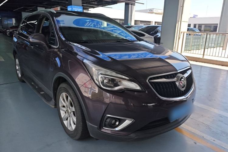 Used Buick Envision 2018 20T Two-Wheel-Drive Elite Model Front Right 45 Deg