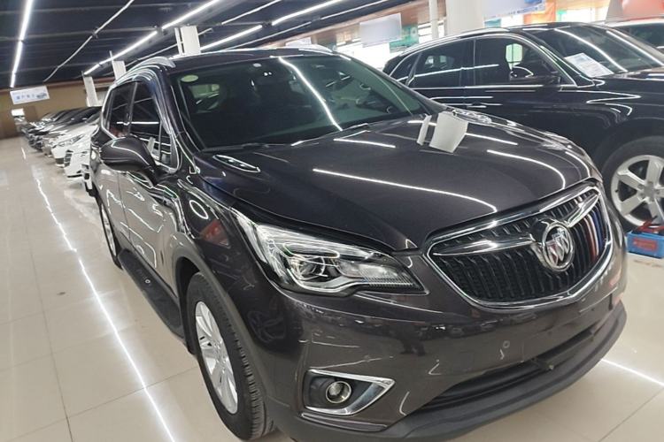 Used Buick Envision 2018 20T Two-Wheel Drive Luxury Model Front Right 45 Deg