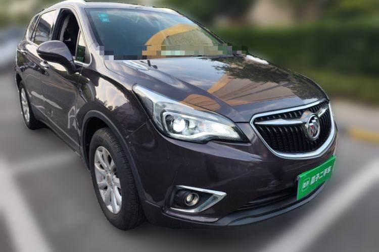Used Buick Envision 2018 20T Two-Wheel-Drive Elite Model Front Right 45 Deg
