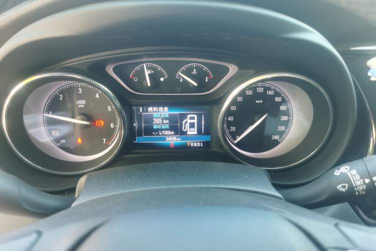 Used Buick Envision 2018 20T Two-Wheel-Drive Elite Model Instrument Cluster