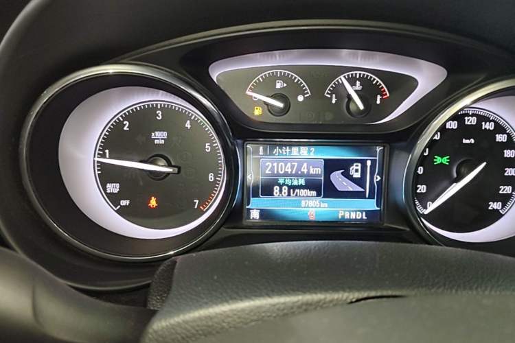 Used Buick Envision 2018 20T Two-Wheel Drive Luxury Model Instrument Cluster