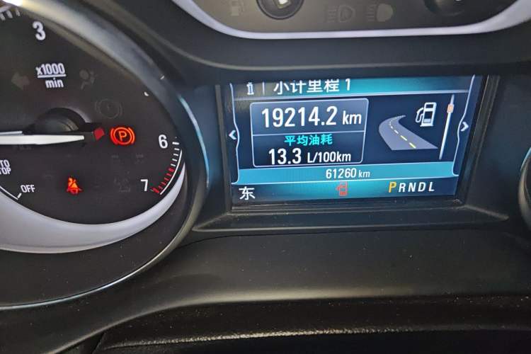 Used Buick Envision 2018 28T Four-Wheel Drive Elite Version Odometer Close Up