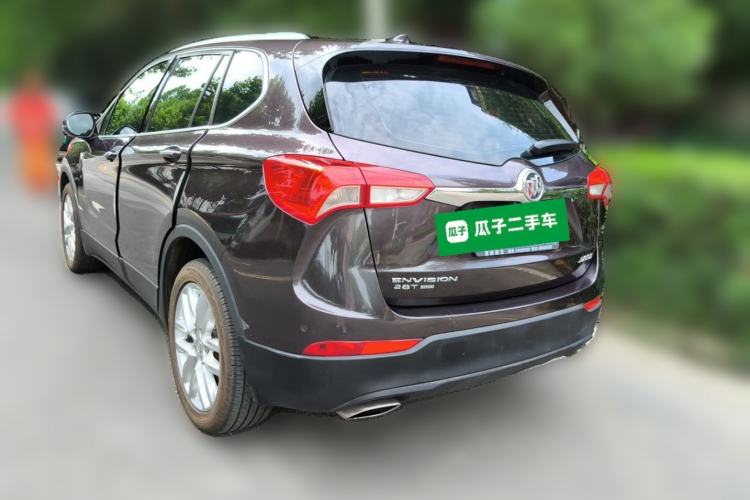 Used Buick Envision 2018 28T Four-Wheel Drive Luxury Model Rear Left 45 Deg