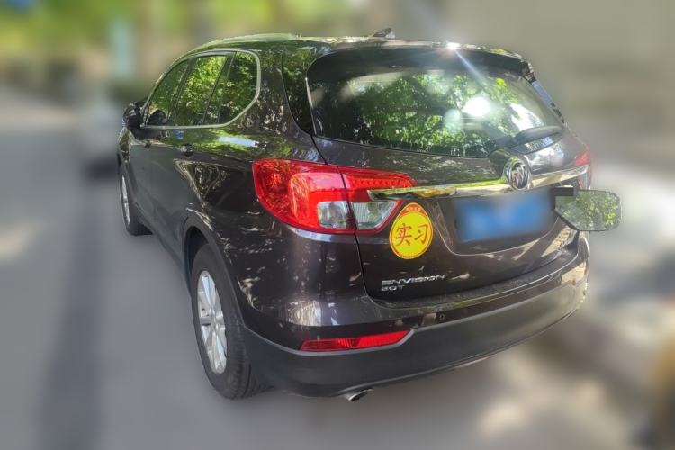 Used Buick Envision 2018 20T Two-Wheel Drive Luxury Model Rear Left 45 Deg