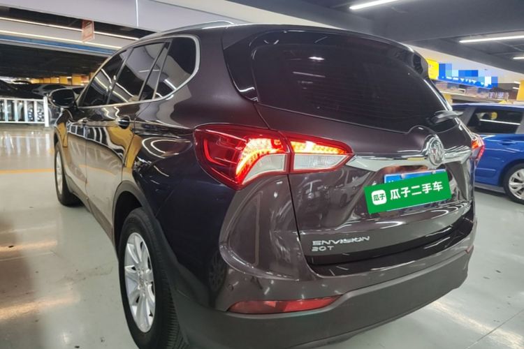 Used Buick Envision 2018 20T Two-Wheel-Drive Elite Model Rear Left 45 Deg