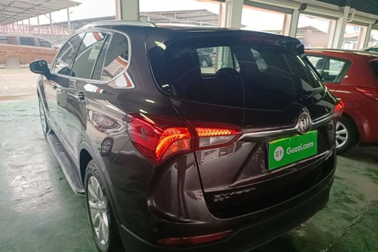Used Buick Envision 2018 20T Two-Wheel-Drive Elite Model Rear Left 45 Deg