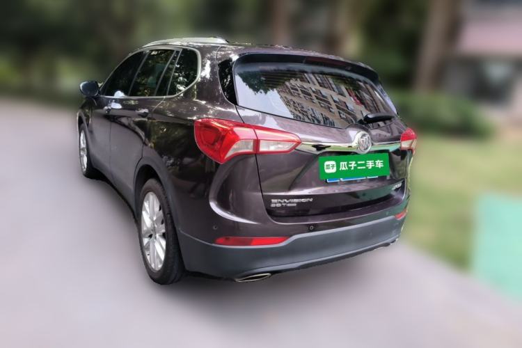 Used Buick Envision 2018 28T Four-Wheel Drive Elite Version Rear Left 45 Deg