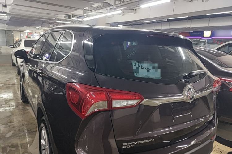Used Buick Envision 2018 20T Two-Wheel-Drive Elite Model Rear Left 45 Deg