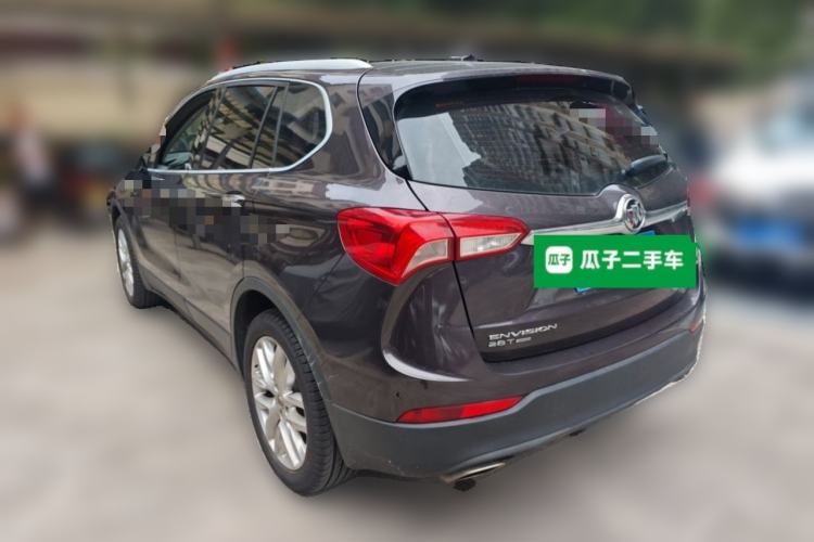 Used Buick Envision 2018 28T Four-Wheel Drive Elite Version Rear Left 45 Deg