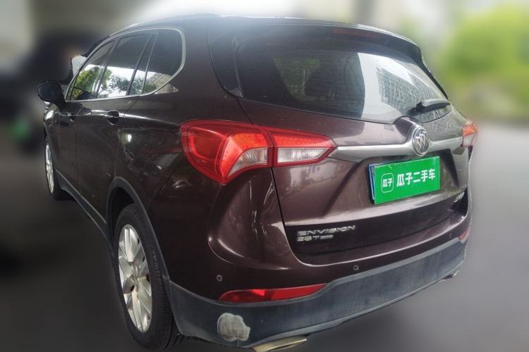 Used Buick Envision 2018 28T Four-Wheel Drive Elite Version Rear Left 45 Deg