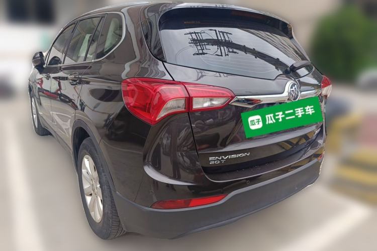 Used Buick Envision 2018 20T Two-Wheel-Drive Elite Model Rear Left 45 Deg