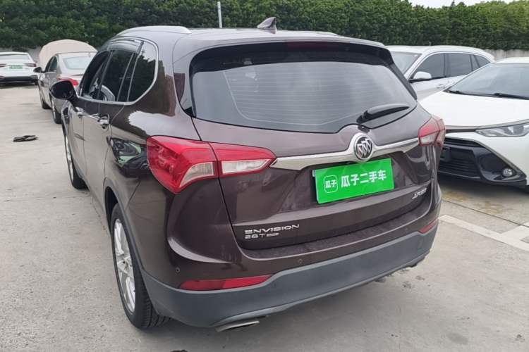 Used Buick Envision 2018 28T Four-Wheel Drive Luxury Model Rear Left 45 Deg