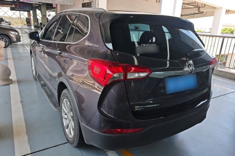 Used Buick Envision 2018 20T Two-Wheel-Drive Elite Model Rear Left 45 Deg