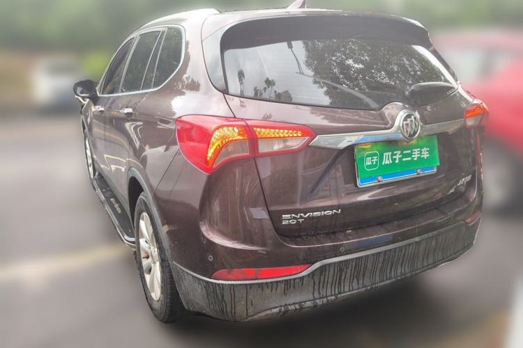 Used Buick Envision 2018 20T Two-Wheel Drive Luxury Model Rear Left 45 Deg