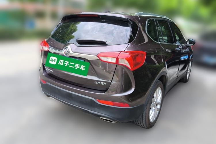 Used Buick Envision 2018 28T Four-Wheel Drive Luxury Model Rear Right 45 Deg
