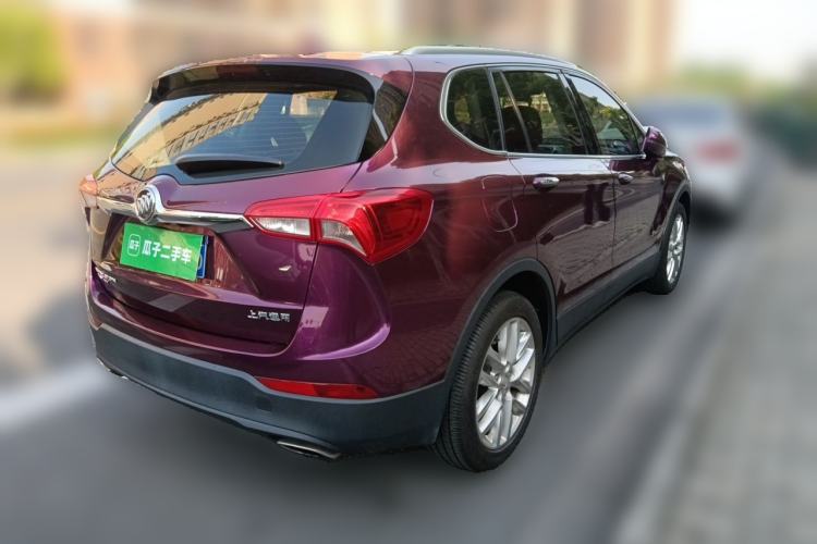 Used Buick Envision 2018 28T Four-Wheel Drive Luxury Model Rear Right 45 Deg