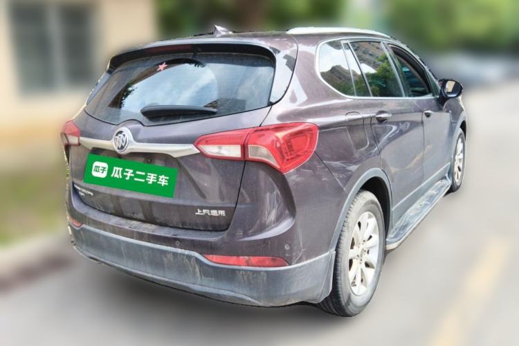 Used Buick Envision 2018 20T Two-Wheel Drive Luxury Model Rear Right 45 Deg