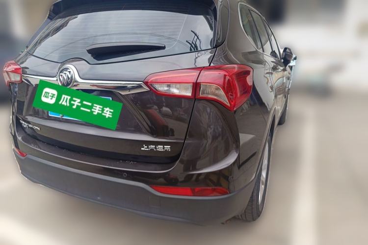 Used Buick Envision 2018 20T Two-Wheel-Drive Elite Model Rear Right 45 Deg