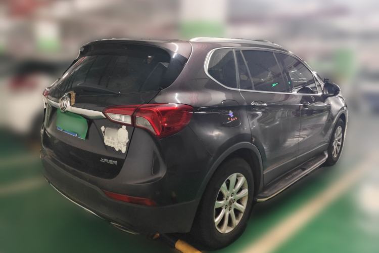 Used Buick Envision 2018 20T Two-Wheel-Drive Elite Model Rear Right 45 Deg