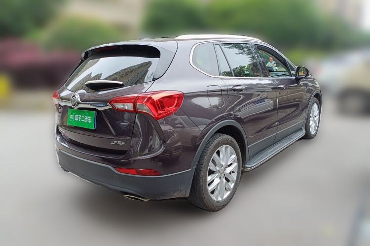 Used Buick Envision 2018 28T Four-Wheel Drive Luxury Model Rear Right 45 Deg