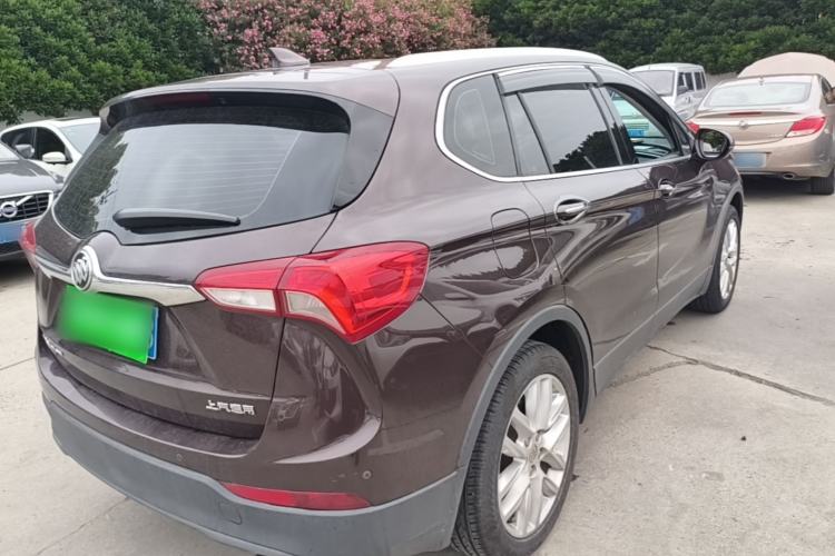 Used Buick Envision 2018 28T Four-Wheel Drive Luxury Model Rear Right 45 Deg