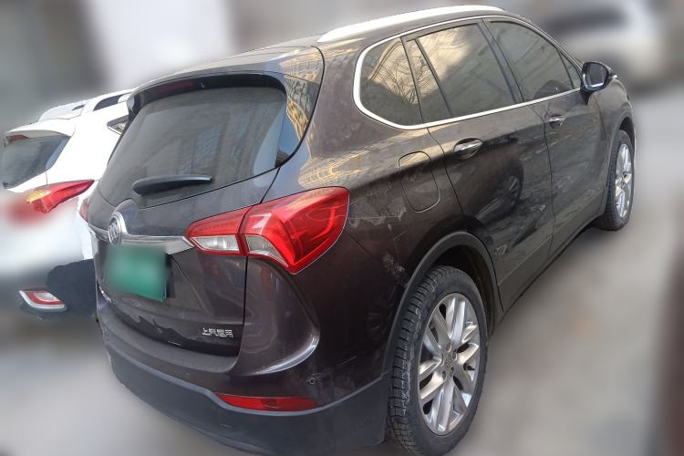Used Buick Envision 2018 28T Four-Wheel Drive Luxury Model Rear Right 45 Deg