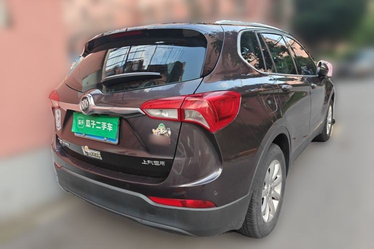 Used Buick Envision 2018 20T Two-Wheel-Drive Elite Model Rear Right 45 Deg