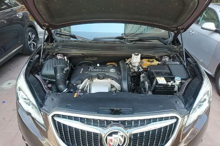 Used Buick Envision 2018 28T Four-Wheel Drive Elite Version Engine Bay